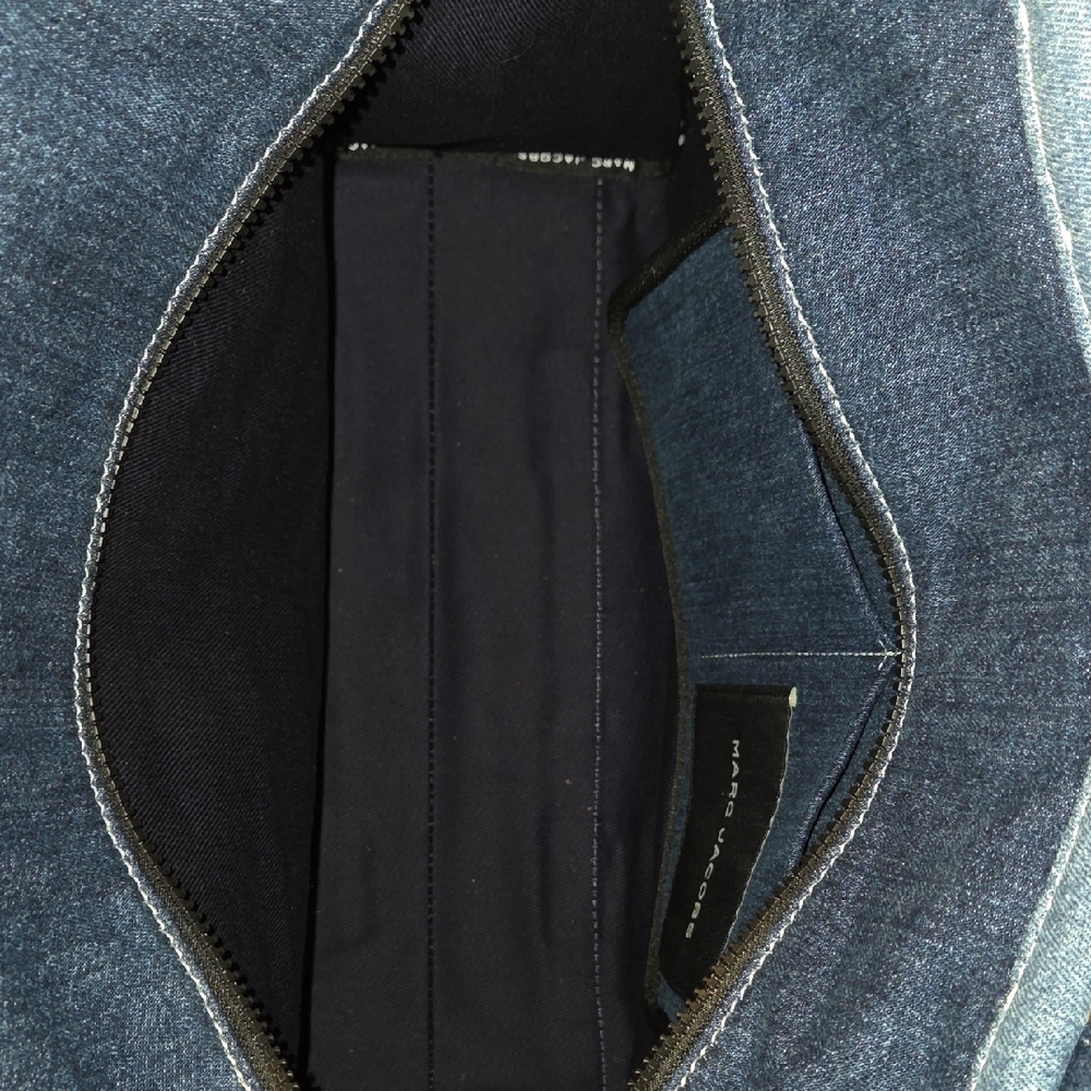 NWOT - Marc Jacobs Large Denim Tote Bag - Picture 9 of 9